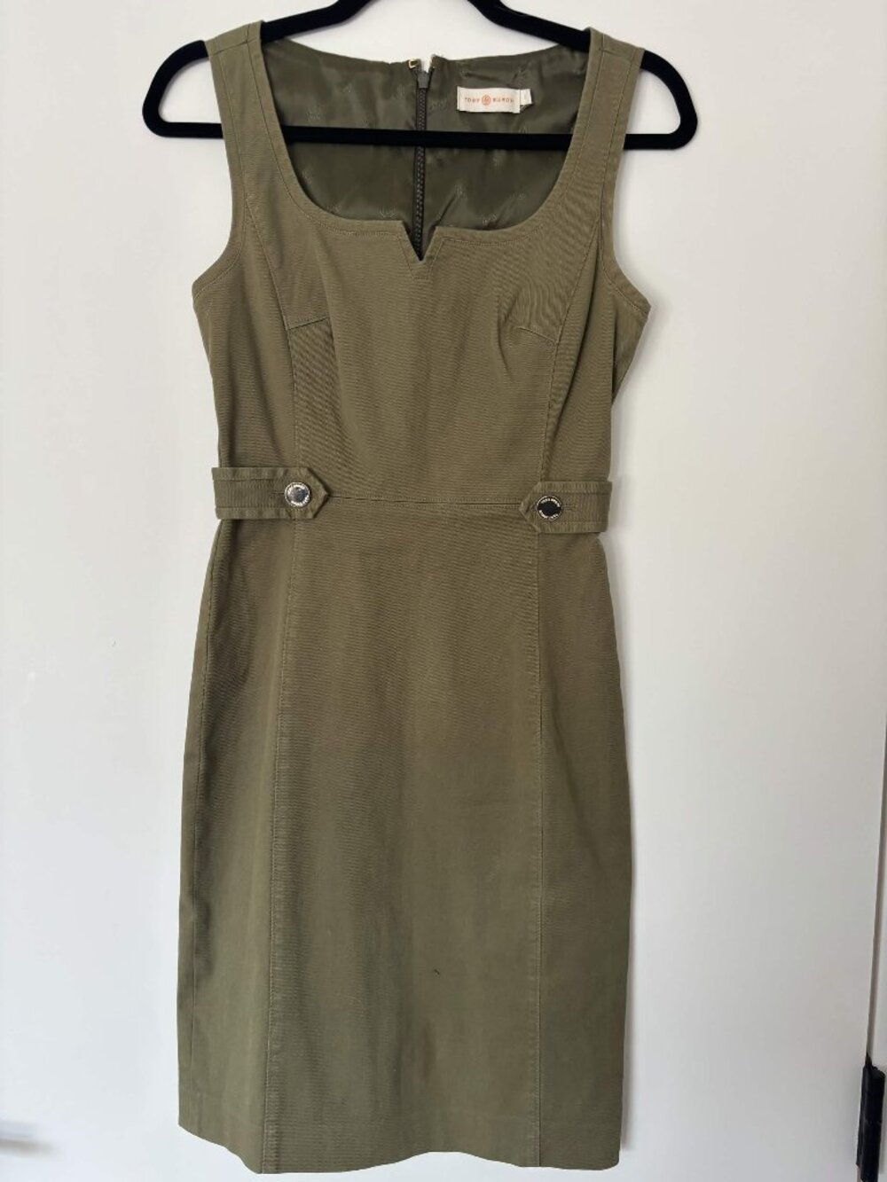 Tory Burch Olive Green Dress